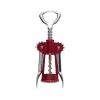 Wing Corkscrew with Built-In Bottle Opener â€“ Red, Compact & Durable Design, Fits Various Bottles