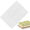 1 4 Sheet Cake Board Rectangle 9.9 x 13.8 inch Rectangle Cake Boards for Pastries Grease and Moisture Resistant Thick Sturdy Material with Fancy Patte