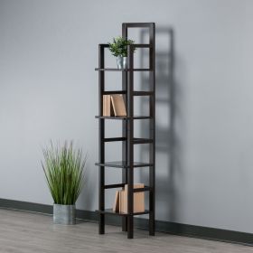 Aiden Baker's Rack; Narrow; Coffee