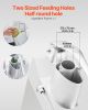Food Processor Vegetable Chopper w/ 6 Blades Food-Grade Stainless Steel Blender