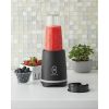 Black Single-Serve Blender with 1 Travel Lid, 16 oz, New