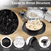 Large Chicken Shredder Tool Twist Meat Shredding Grinder Handles