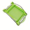 1pc, Multifunctional Luncheon Meat Cutter, Stainless Steel Egg Cutter, Cutting 10 Pieces For Fruit Onion Soft Food Roast Legs, Spam Slicer