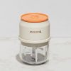 MODONG Multi-purpose Electric Garlic Masher; Chopper; Household Small Meat Grinder