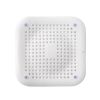 1pc Square Drain Hair Catcher, Hair Filter With Suction Cup, Sink Anti-Clog Filters, Tub Shower Floor Drain Plugs, Easy To Install, Suit For Bathroom