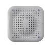 1pc Square Drain Hair Catcher, Hair Filter With Suction Cup, Sink Anti-Clog Filters, Tub Shower Floor Drain Plugs, Easy To Install, Suit For Bathroom