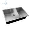 Aqucubic handmade 304 kitchen Sink Undermount Kitchen Sink with Basket Strainer