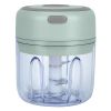 Mini Electric Garlic Chopper Ginger Chopper with 8.45OZ Capacity Cordless Garlic Mincer Food Chopper
